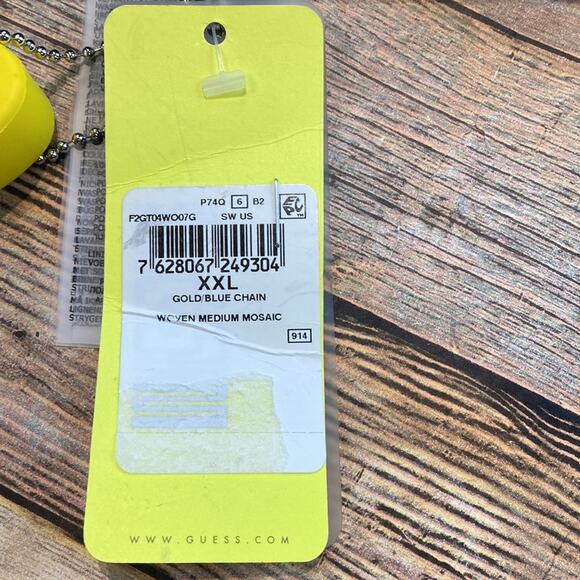 GUESS Men's Woven Mosaic Swim Trunks NWT XXL - Picture 4 of 5